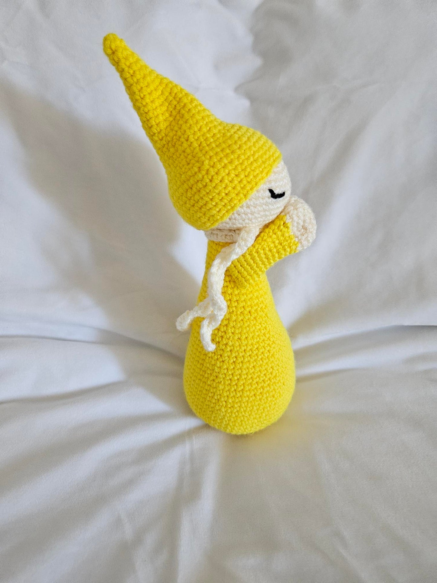 Crochet Prayer Doll | Crochet Toy - Yellow