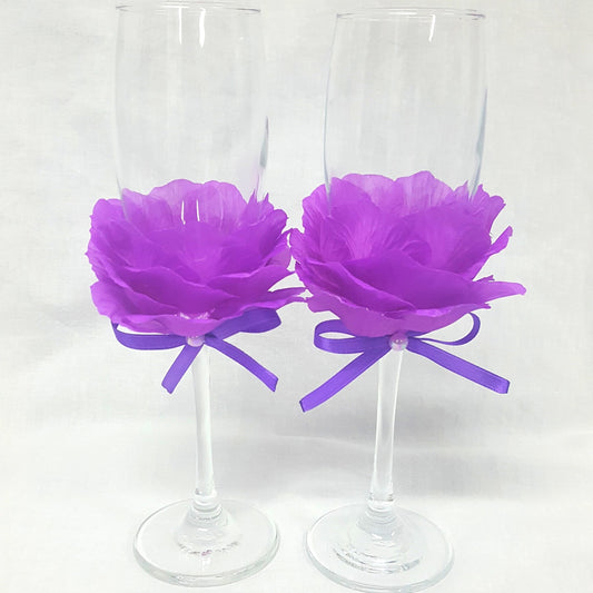 Blooming Toast Glass Set - Signature Scents and Designs