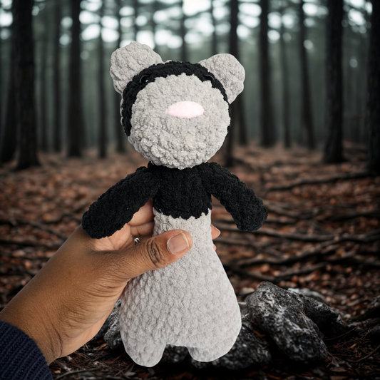 Soft Crochet Ferret Plushie