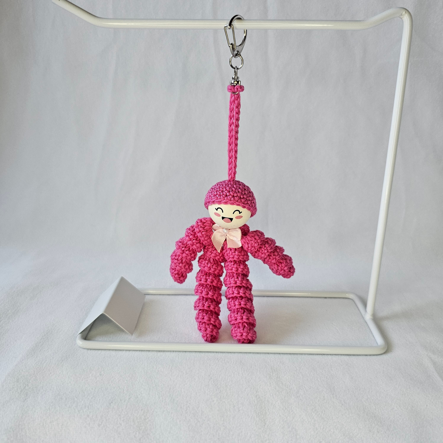 Crochet Keychain - Dangle Dude