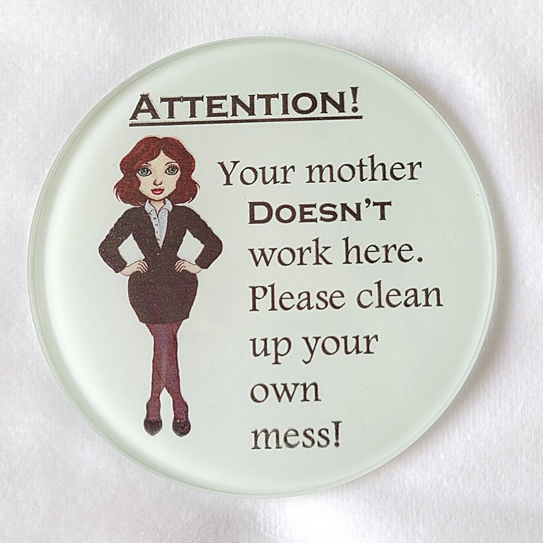 Coaster - Clean Up - Signature Scents and Designs