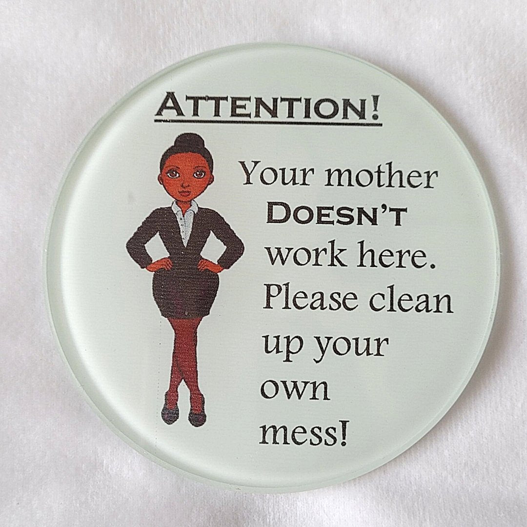 Coaster - Clean Up - Signature Scents and Designs