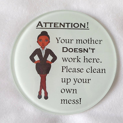 Coaster - Clean Up - Signature Scents and Designs