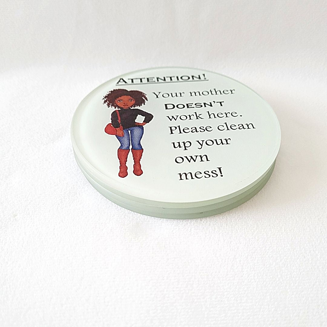 Coaster - Clean Up - Signature Scents and Designs