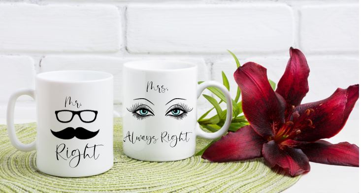 His & Hers Mug Set - Signature Scents and Designs